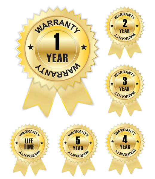 Warranty Lifetime Quality Guarantee — Stock Vector