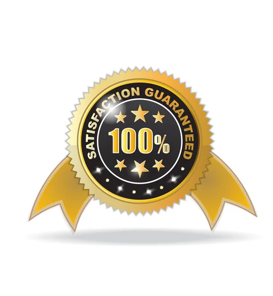 100 memnuniyetini garanti etiketi
