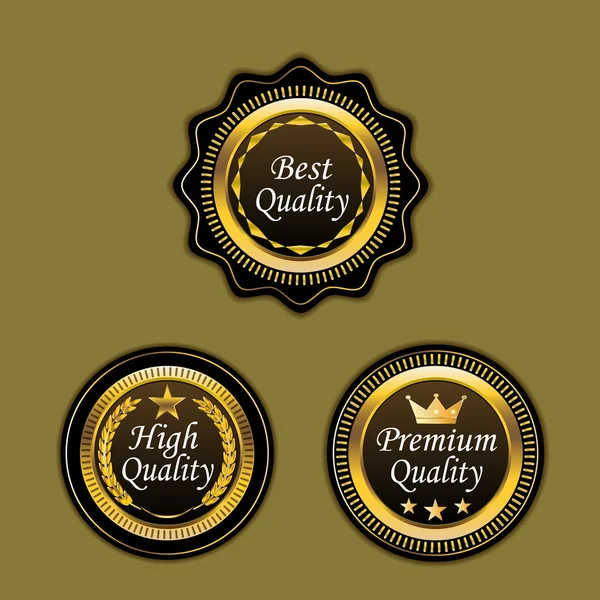 Kwaliteit badge — Stockvector
