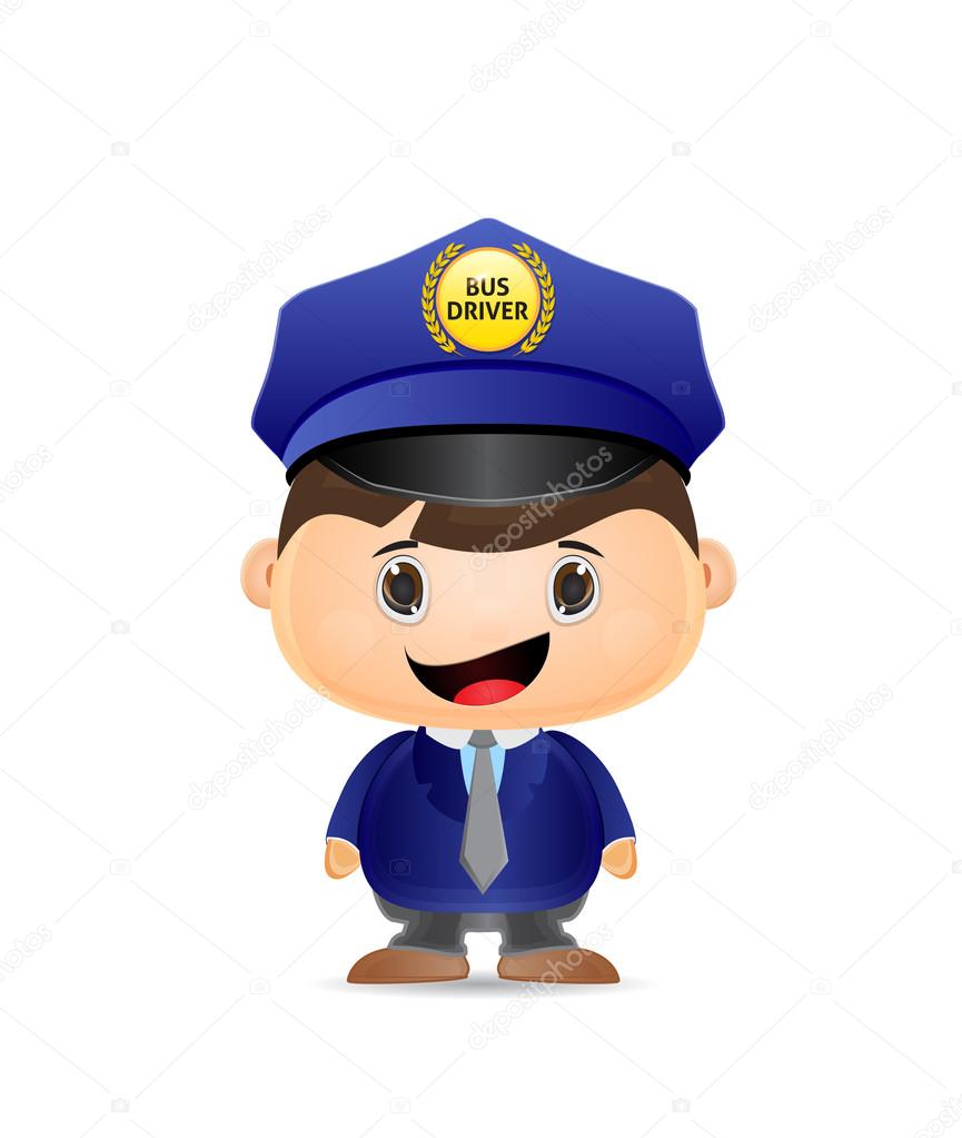 wallpapers Imagenes De Conductor De Autobus Animados bus driver vectores graficos imagenes vectoriales depositphotos