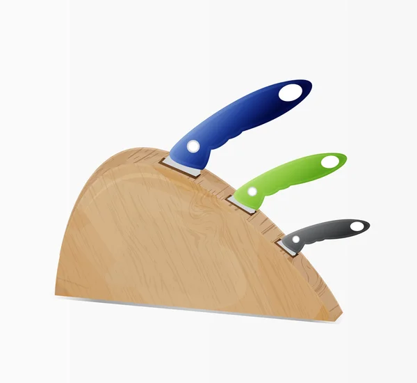Knife setknife set — Stock Vector