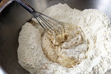 Maya hamuru üretim hamuru, yakın plan