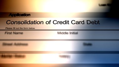 Kredi kartı borçlarının pekiştirilmesi