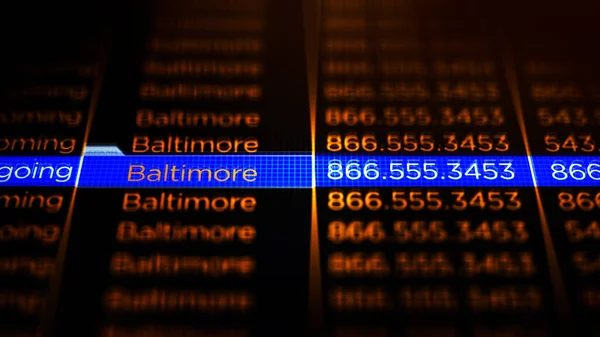 Polis Telefon Konumu İzleme Yazılımı - Baltimore Sürümü