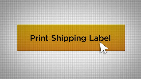 E-Ticaret Serisi - Fare Gönderme Etiketi Yazdırma Düğmesine Basıyor