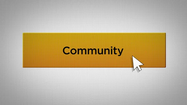 E-Commerce Series - Mouse Pushes Community Button