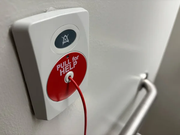 A Generic Pull for Assistance Cord in Hospital Bathroom