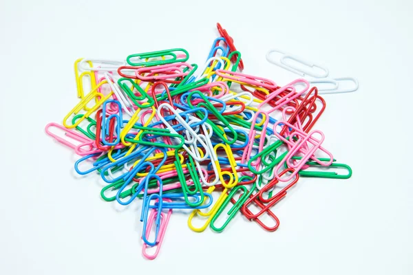 Writing paper clips — Stock Photo, Image