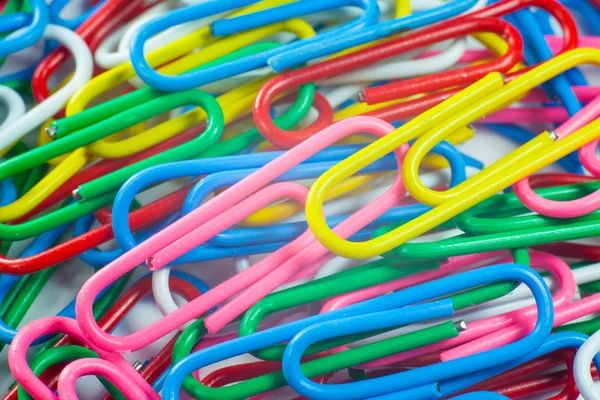 Writing paper clips — Stock Photo, Image