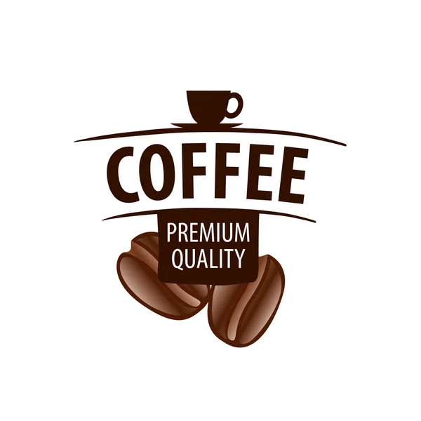 Векторний логотип для кави — стоковий вектор