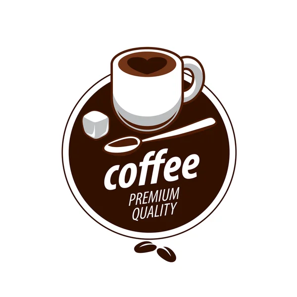 咖啡的矢量标志 — 图库矢量图片