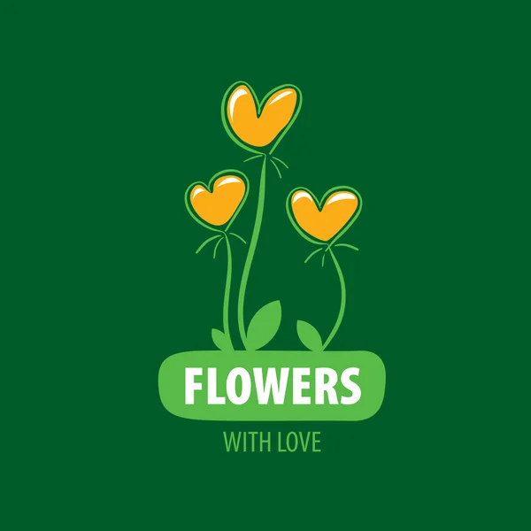 Logotipo do vetor flor —  Vetores de Stock