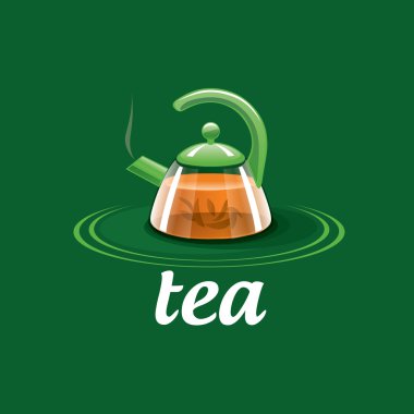 vektör logo çay
