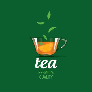 vektör logo çay