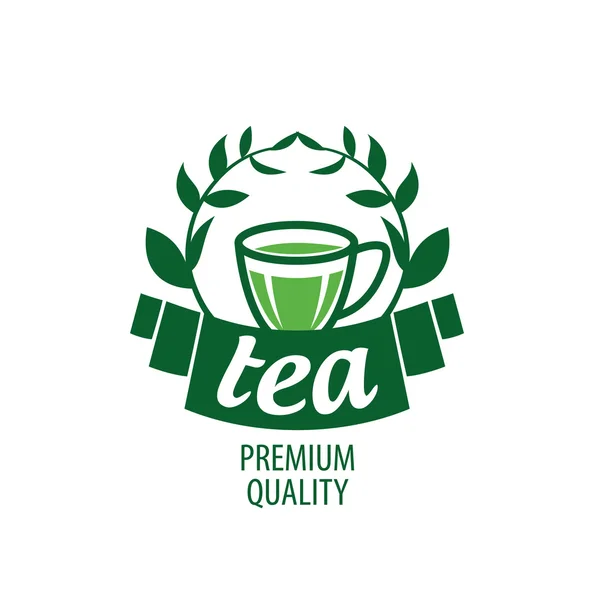 Tè logo vettoriale — Vettoriale Stock