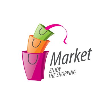 vektör logo alışveriş