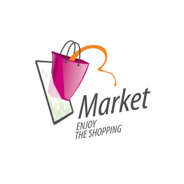 vektör logo alışveriş