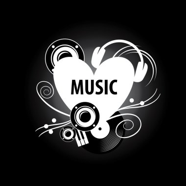 vektör logo müzik