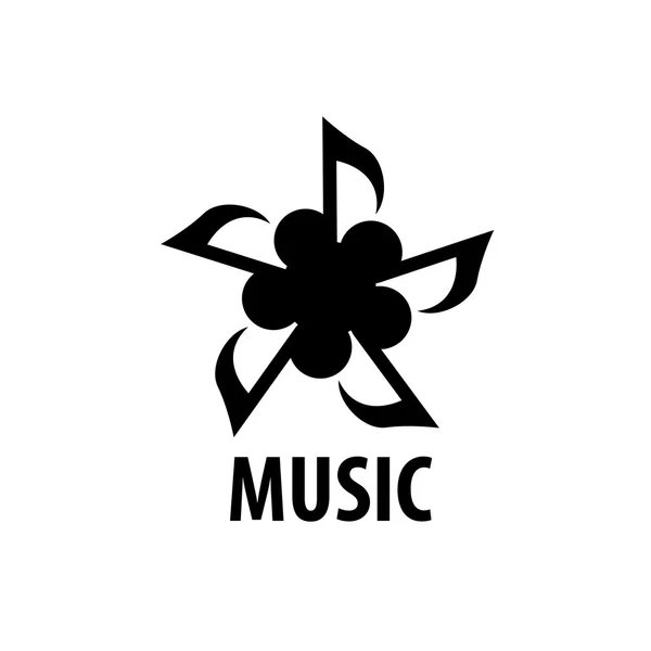 Logo vectoriel musique — Image vectorielle