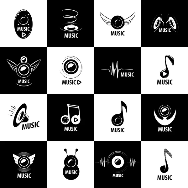 Vector logo music — Stock Vector