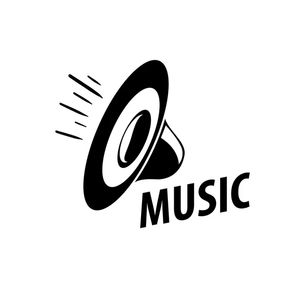 Vector logo música — Vector de stock