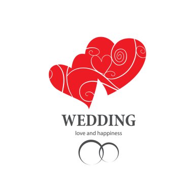 vektör logo düğün