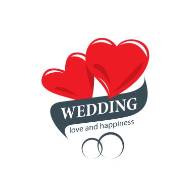 vektör logo düğün