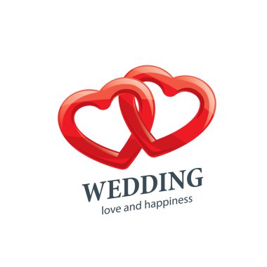 vektör logo düğün