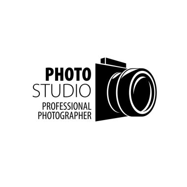 fotoğrafçı için vektör logo