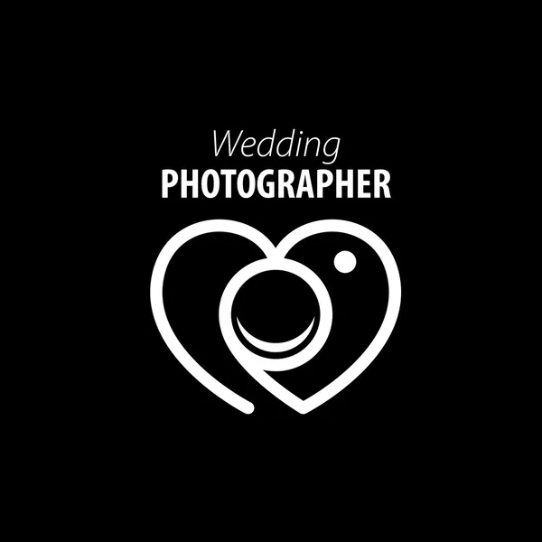 Vektorové logo pro fotografa — Stockový vektor