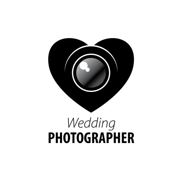 Векторний логотип для фотографа — стоковий вектор