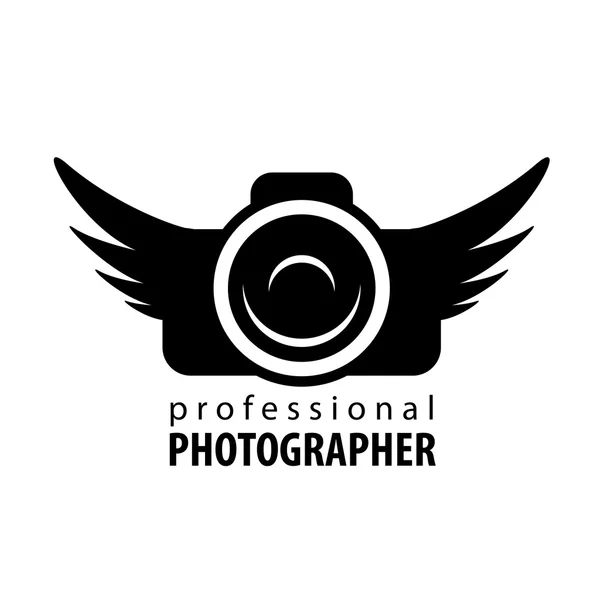 Vector logo voor fotograaf — Stockvector