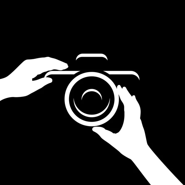 Vektor-Logo für Fotografen — Stockvektor