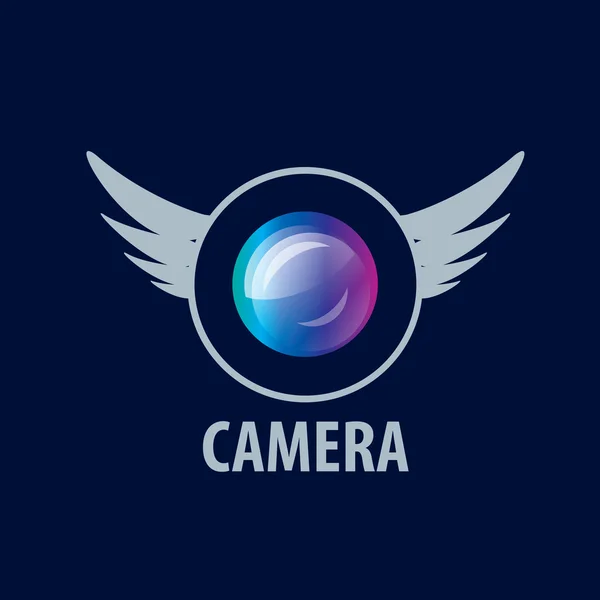 Wektor logo dla fotografa — Wektor stockowy