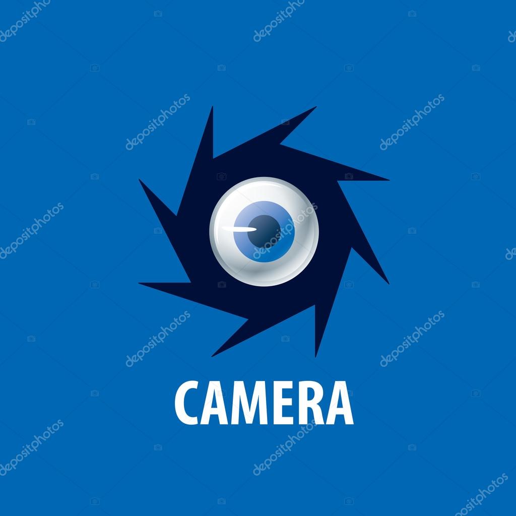 Vector logo template for a photographer or studio