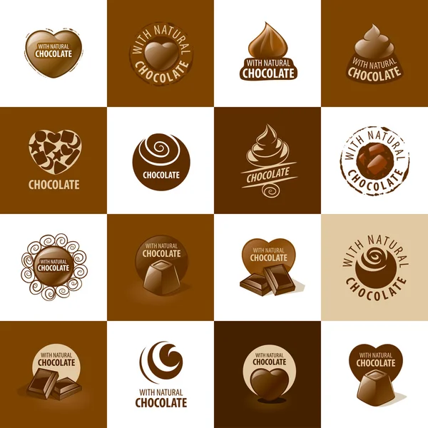 Vetor logotipo chocolate —  Vetores de Stock