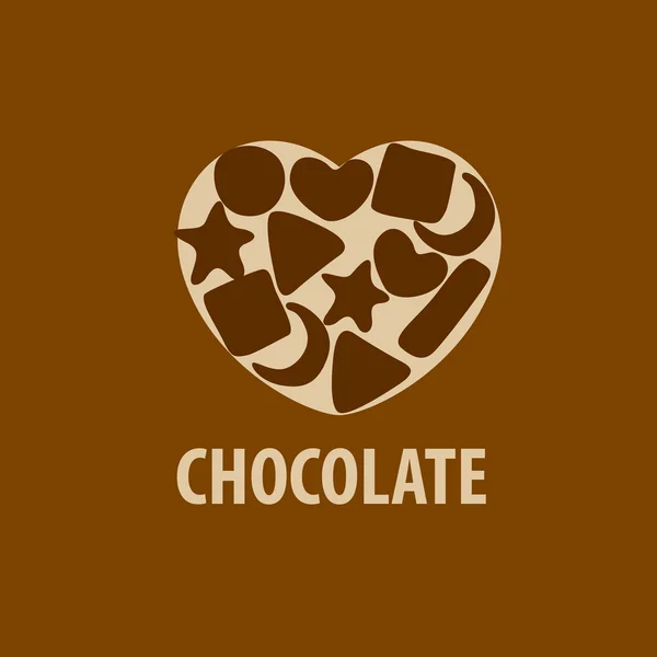 Vector logo chocolate — Stock Vector