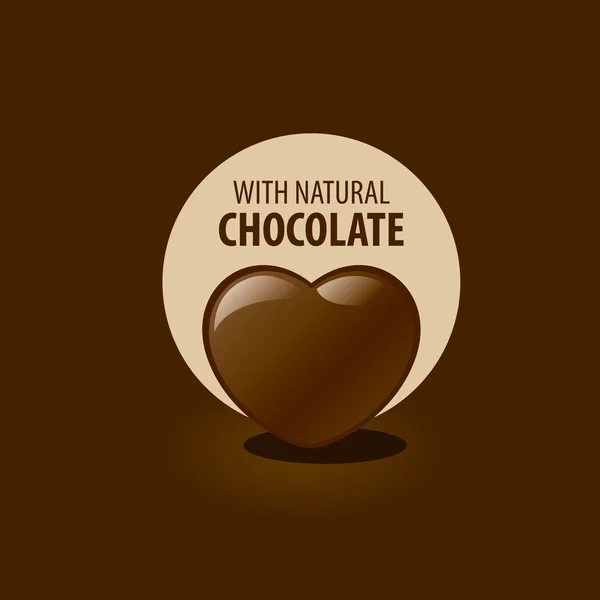 Logo vectoriel chocolat — Image vectorielle