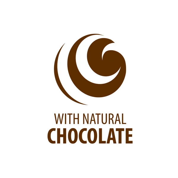 Vector logo chocolate — Stock Vector