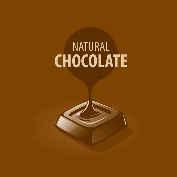 Logo vectoriel chocolat — Image vectorielle