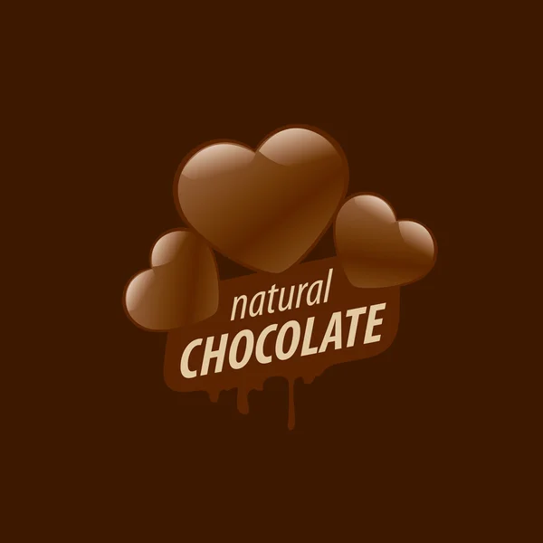 Vektorové logo čokoláda — Stockový vektor