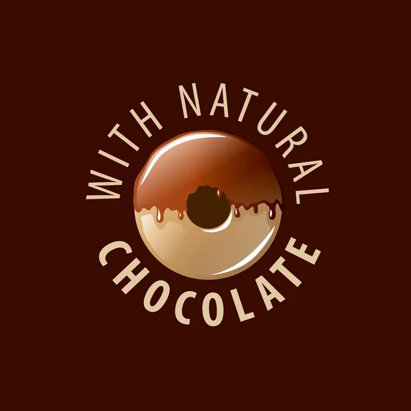 Logo vectoriel chocolat — Image vectorielle