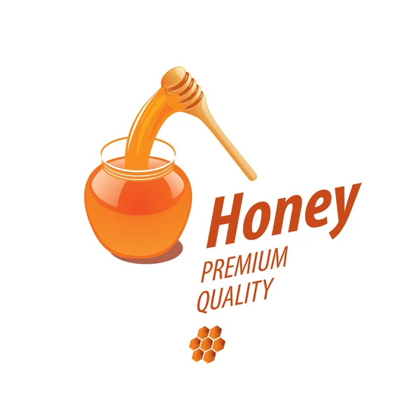 Logo vectoriel miel — Image vectorielle
