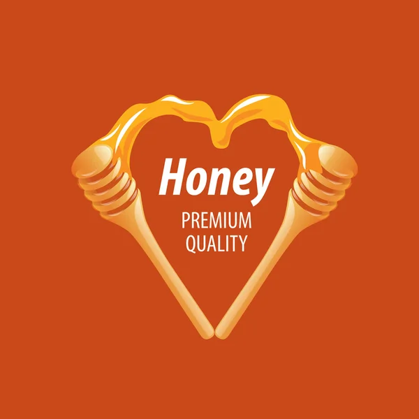 Μέλι λογότυπο του φορέα — Διανυσματικό Αρχείο