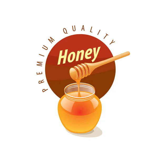 stock vector vector honey logo