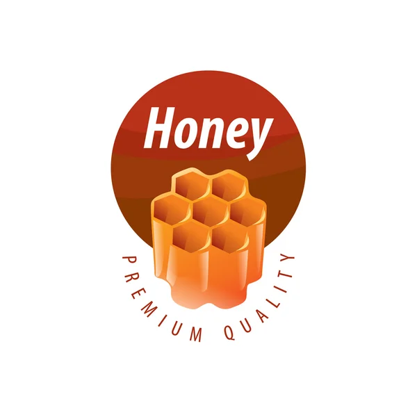 Vector honey logo — Stock Vector
