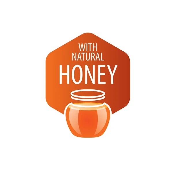 Vector honey logo — Stock Vector