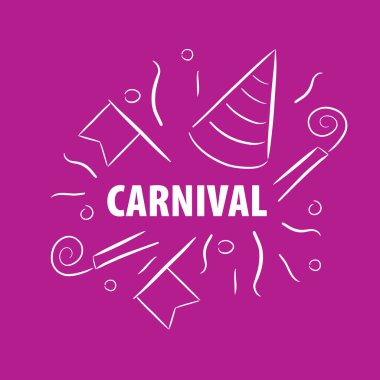 Karnaval vektör logosu