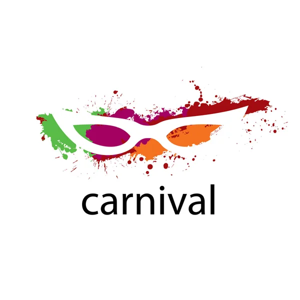 Carnaval vector logo — Stockvector