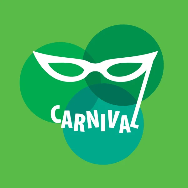 Logotipo do vetor de carnaval — Vetor de Stock